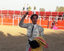 Filipe Martinho, triunfou em Mirandilla (Mérida)